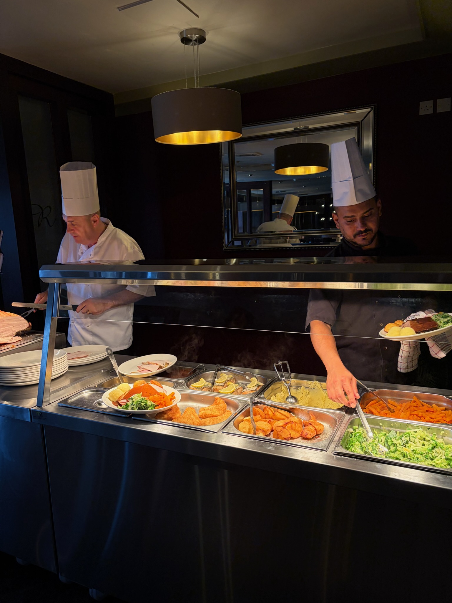 Elegant Buffet Display